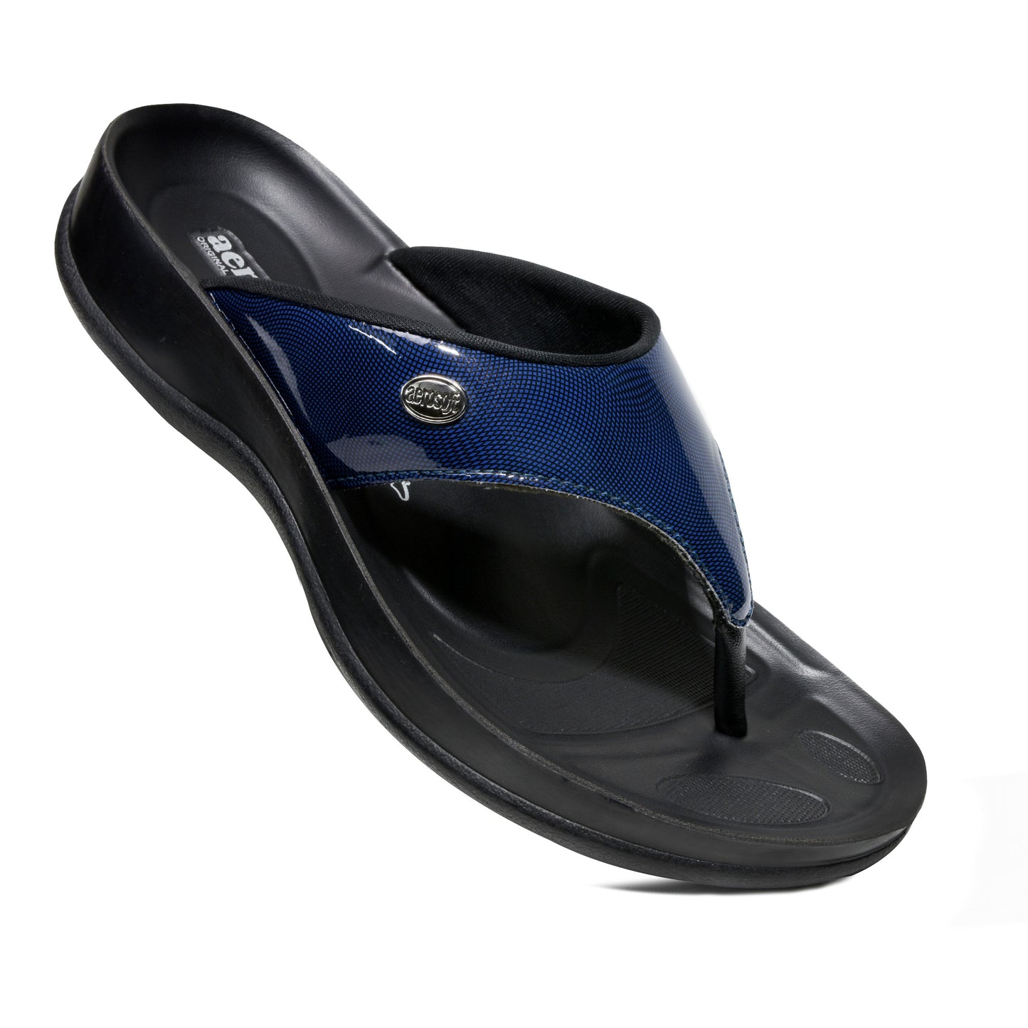 Aerosoft Women’s Glint Arch Supportive Comfortable Thong Sandals